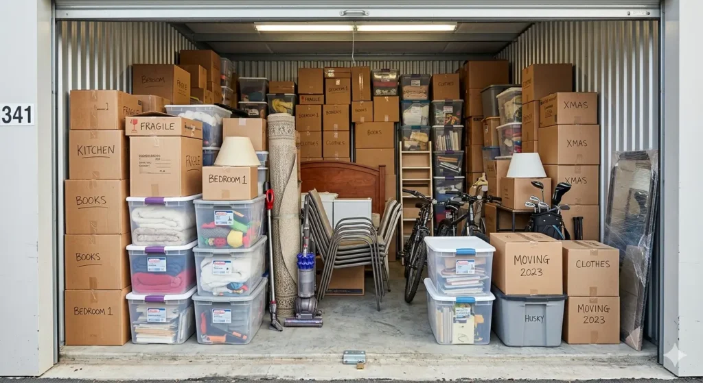 Packed Storage Unit